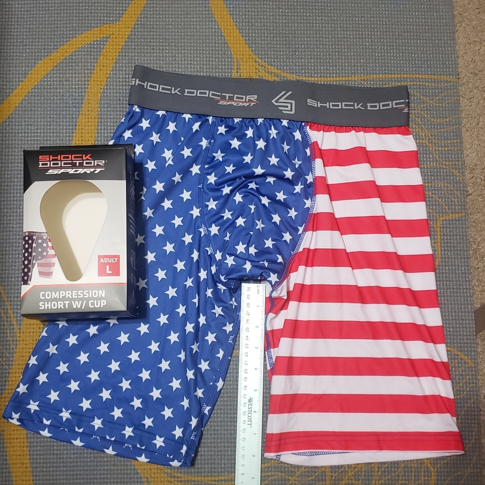 Brand new men's compression shorts